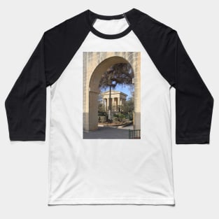 Lower Barrakka Gardens, Valletta, Malta Baseball T-Shirt